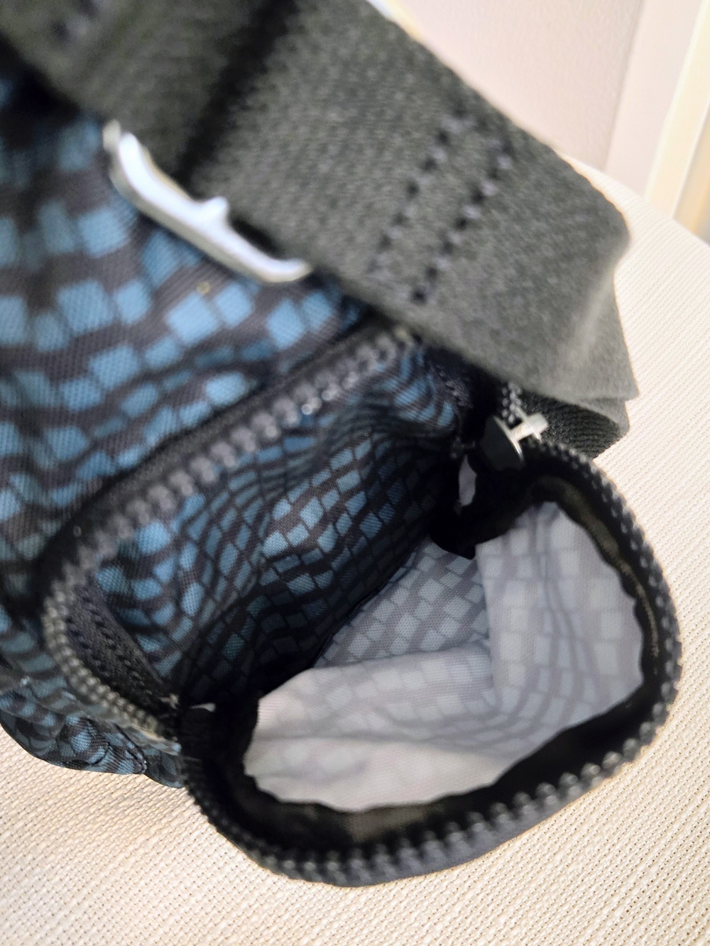 Kipling Gabbie Sm Crossbody Purse Bag Multi Zip Pockets Adjustable Strap - Picture 8 of 12